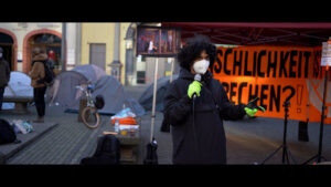 Dsm Still Muntazar Auf Der Demo
