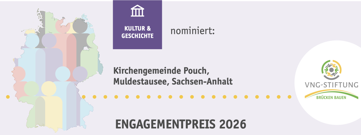 Kirchengemeinde Pouch, Muldestausee, Sachsen-Anhalt<br />
